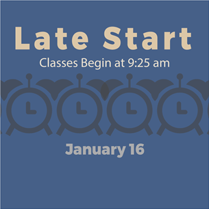 Late Start January 16, 2020