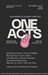 2023_One_Acts_Poster