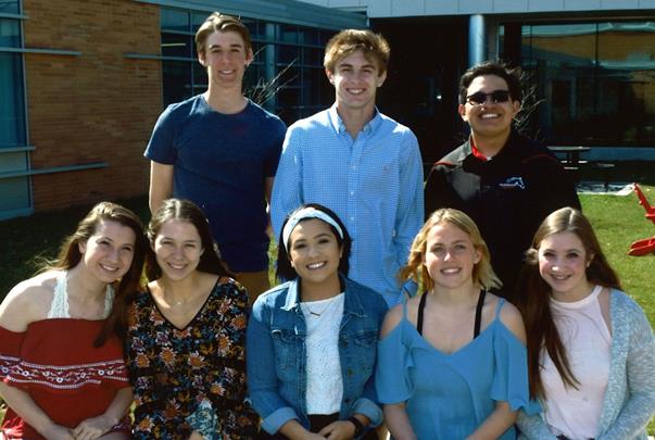 2017, 2018 Mustang Newspaper Editor Staff