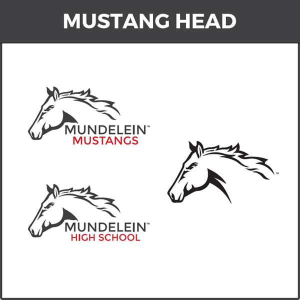 mustang head logos